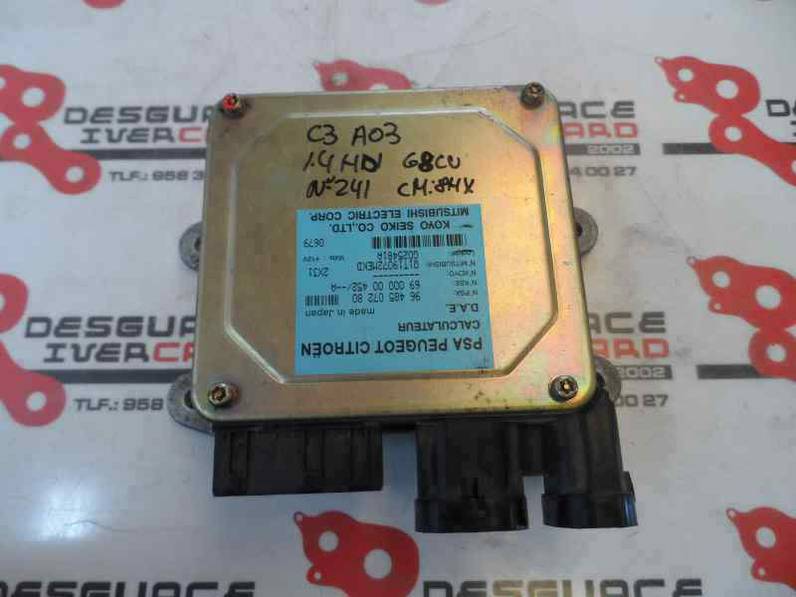 MODULO ELECTRONICO CITROEN C3 2003 1.4 HDI (68 CV)