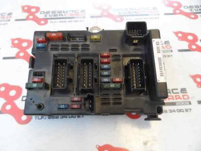 CAJA RELES FUSIBLES CITROEN XSARA BERLINA 2002 1.6 16V (109 CV)