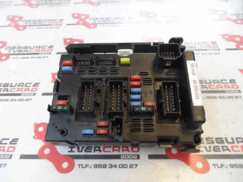 CAJA RELES FUSIBLES CITROEN XSARA PICASSO 2009 1.6 16V HDI (90 CV)