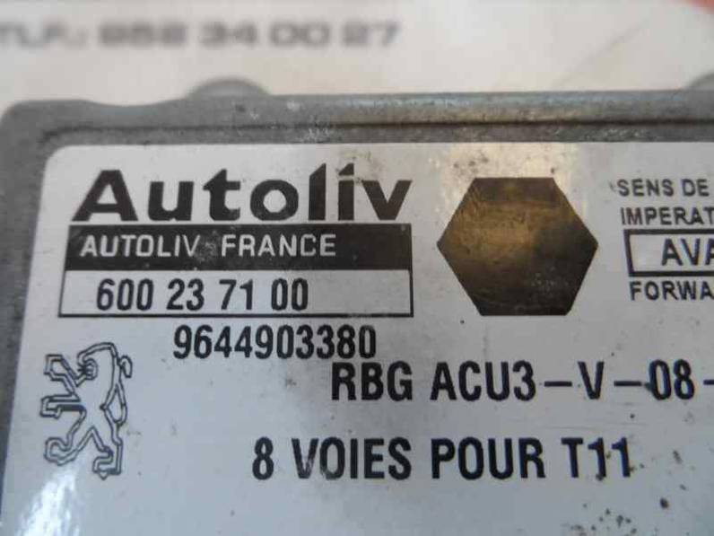 CENTRALITA AIRBAG PEUGEOT 206 BERLINA 2002 1.6 16V (109 CV)