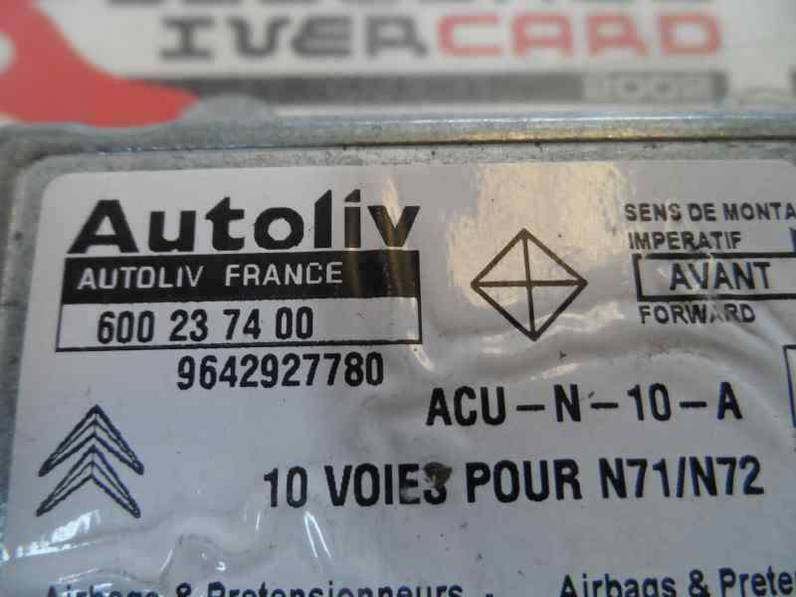 CENTRALITA AIRBAG CITROEN XSARA BERLINA 1997