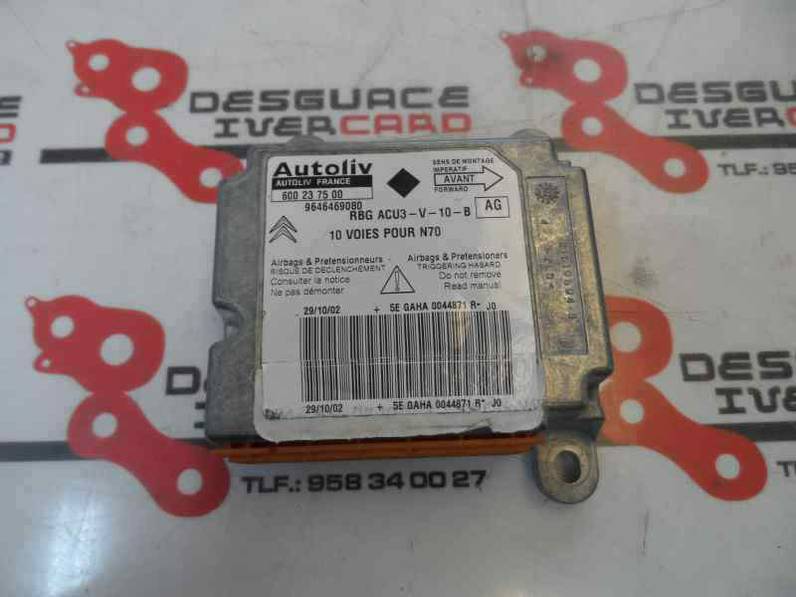 CENTRALITA AIRBAG CITROEN XSARA BERLINA 2002 1.6 16V (109 CV)