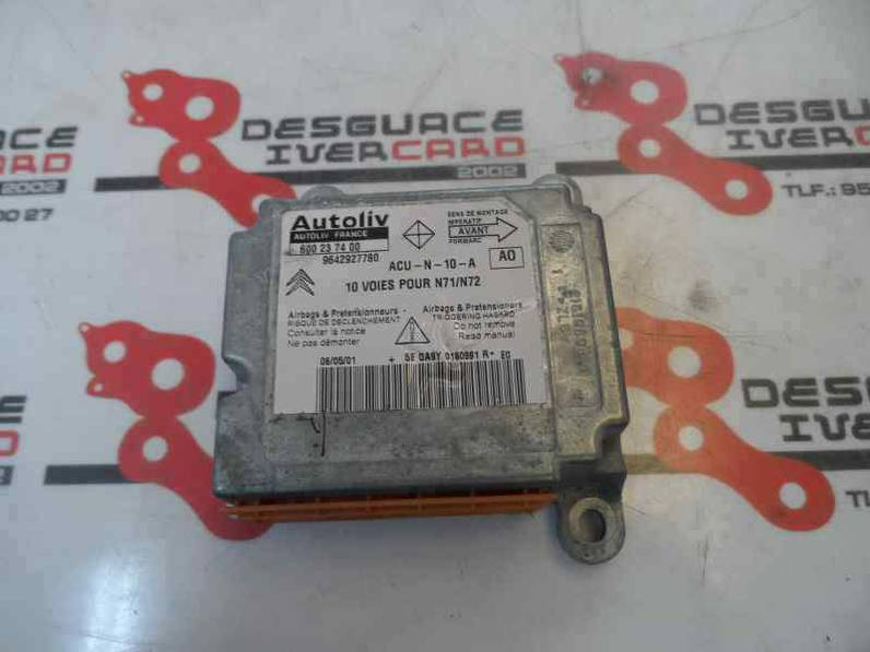 CENTRALITA AIRBAG CITROEN XSARA BERLINA 2001 1.6 16V (109 CV)