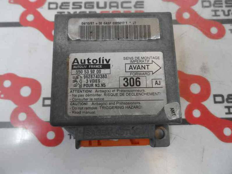 CENTRALITA AIRBAG PEUGEOT 306 BERLINA 3 5 PUERTAS 1997 1.9 D (68 CV)