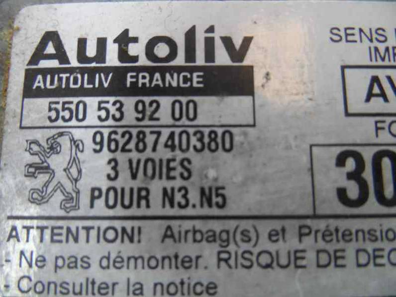 CENTRALITA AIRBAG PEUGEOT 306 BERLINA 3 5 PUERTAS 1997 1.9 D (68 CV)