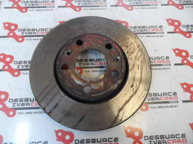 DISCO FRENO DELANTERO RENAULT MEGANE III BERLINA 5 P 2010 1.5 DCI D (90 CV)