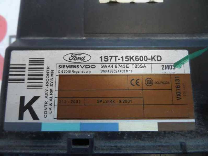 MODULO CONFORT FORD MONDEO BERLINA 2004 2.0 TDCI TD (116 CV)