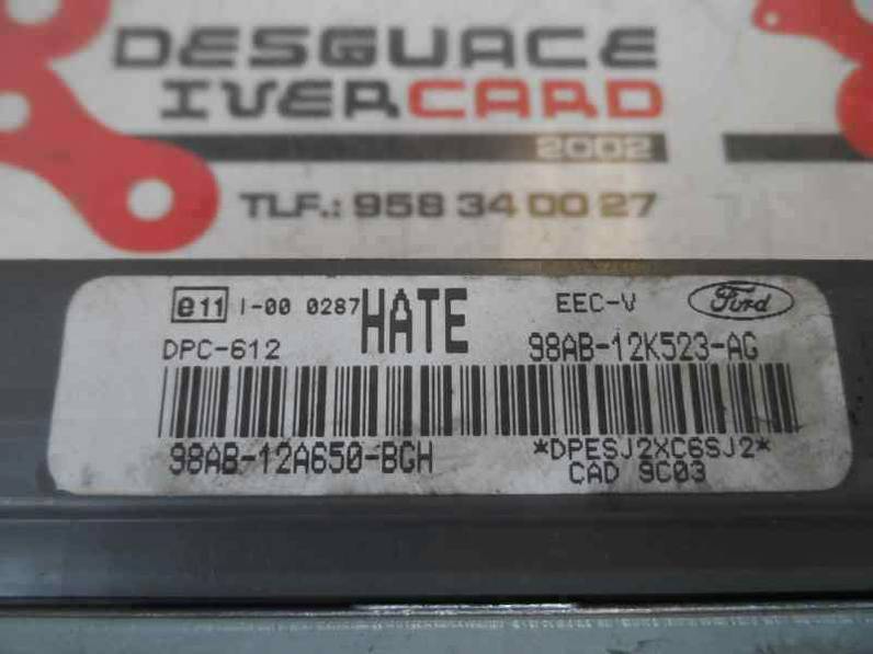 CENTRALITA MOTOR UCE FORD FOCUS BERLINA 1999 1.8 TDDI TURBODIESEL (90 CV)