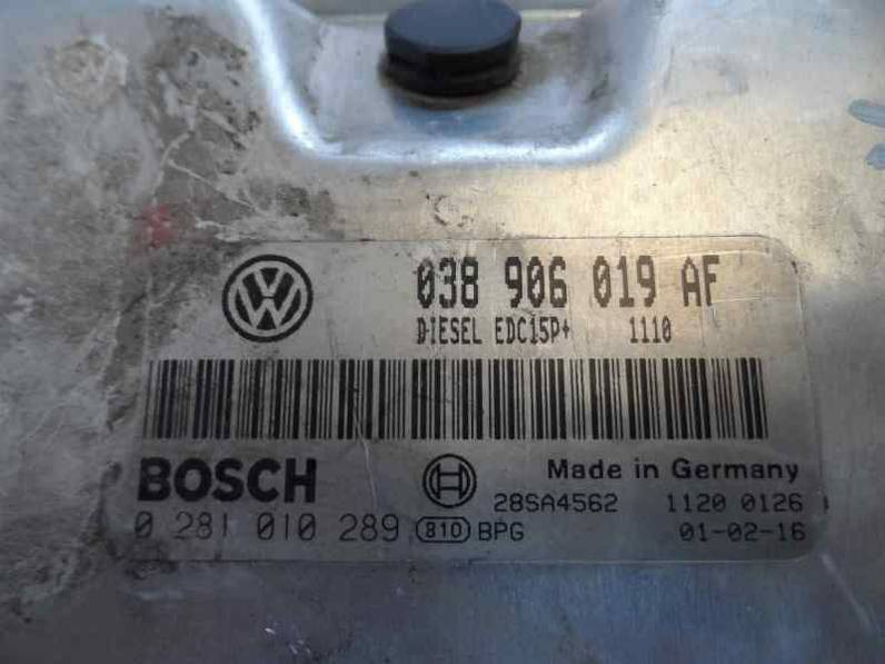 CENTRALITA MOTOR UCE SKODA FABIA 2000 1.9 TDI (101 CV)