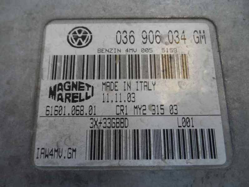 CENTRALITA MOTOR UCE SEAT IBIZA 2004 1.4 16V (75 CV)