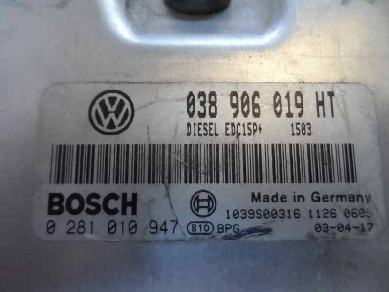 CENTRALITA MOTOR UCE SEAT CORDOBA BERLINA 2003 1.9 TDI (101 CV)