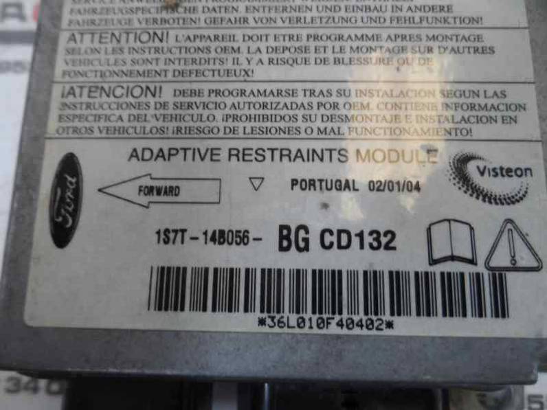 CENTRALITA AIRBAG FORD MONDEO BERLINA 2002 2.0 TDCI (131 CV)