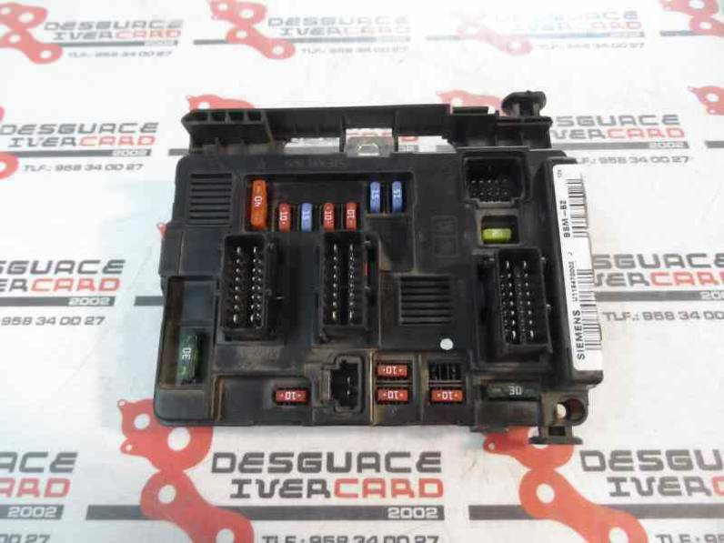 CAJA RELES FUSIBLES CITROEN BERLINGO 2007 1.9 D (69 CV)