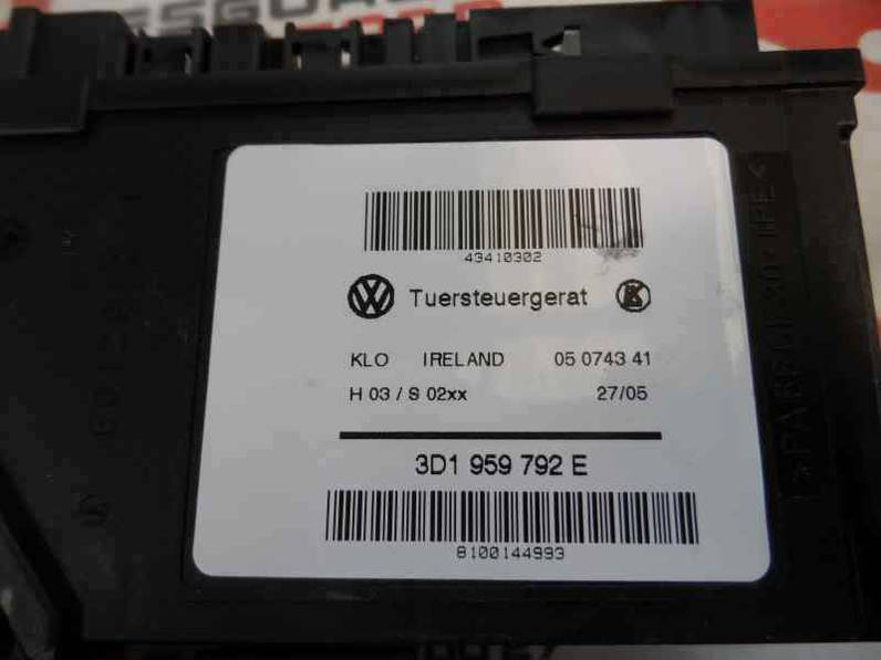MOTOR ELEVALUNAS DELANTERO DERECHO VOLKSWAGEN TOUAREG 2005 3.0 V6 TDI DPF (224 CV)