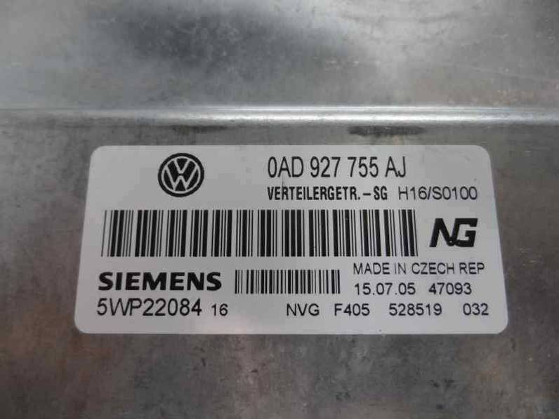 CENTRALITA MOTOR UCE VOLKSWAGEN TOUAREG 2005 3.0 V6 TDI DPF (224 CV)