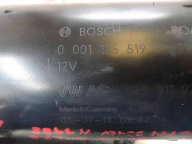 MOTOR ARRANQUE VOLKSWAGEN TOUAREG 2005 3.0 V6 TDI DPF (224 CV)