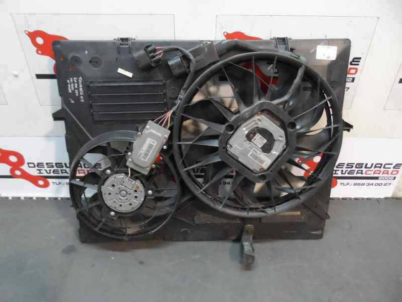ELECTROVENTILADOR RADIADOR AIRE ACONDICIONADO VOLKSWAGEN TOUAREG 2005 3.0 V6 TDI DPF (224 CV)