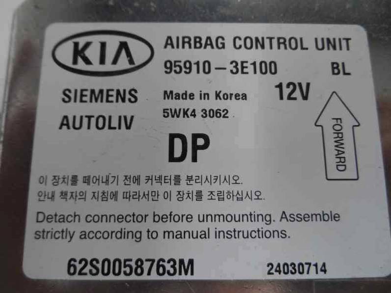 CENTRALITA AIRBAG KIA SORENTO 2003 2.5 CRDI (140 CV)