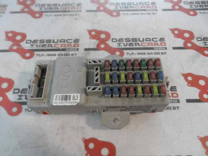 CAJA RELES FUSIBLES KIA SORENTO 2003 2.5 CRDI (140 CV)