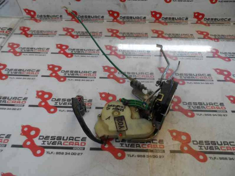 CERRADURA PUERTA DELANTERA IZQUIERDA KIA SORENTO 2003 2.5 CRDI (140 CV)