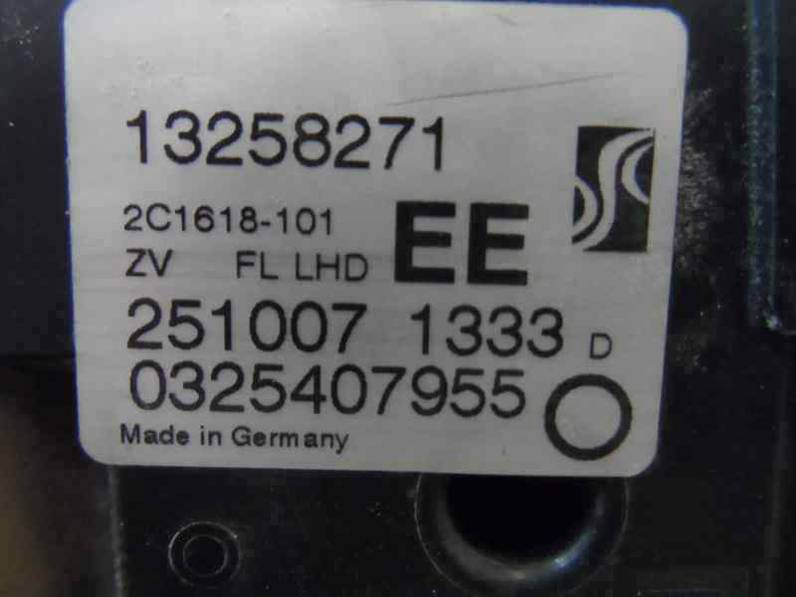 CERRADURA PUERTA DELANTERA IZQUIERDA OPEL CORSA D 2007 1.3 16V CDTI (90 CV)