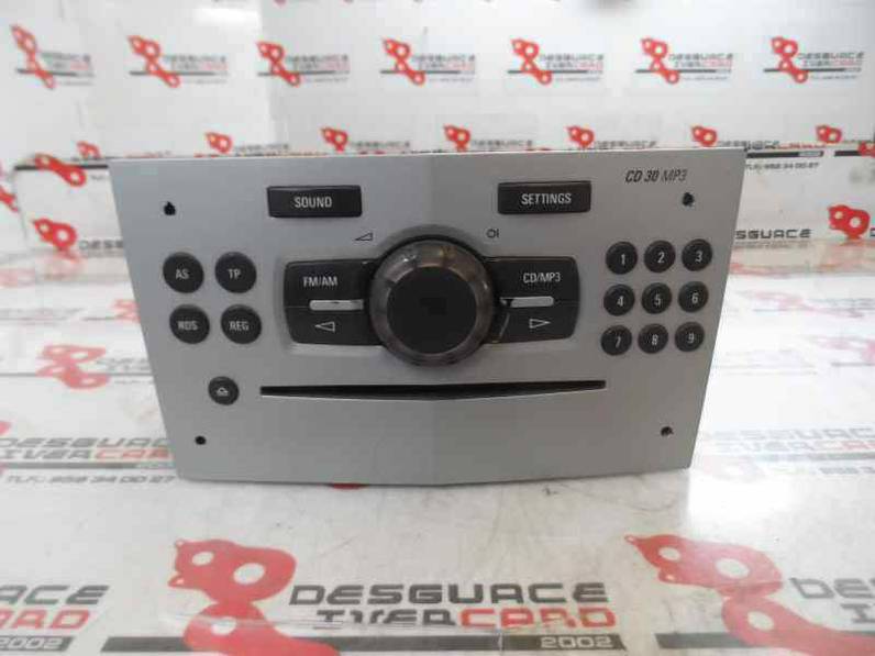 SISTEMA AUDIO RADIO CD OPEL CORSA D 2007 1.3 16V CDTI (90 CV)