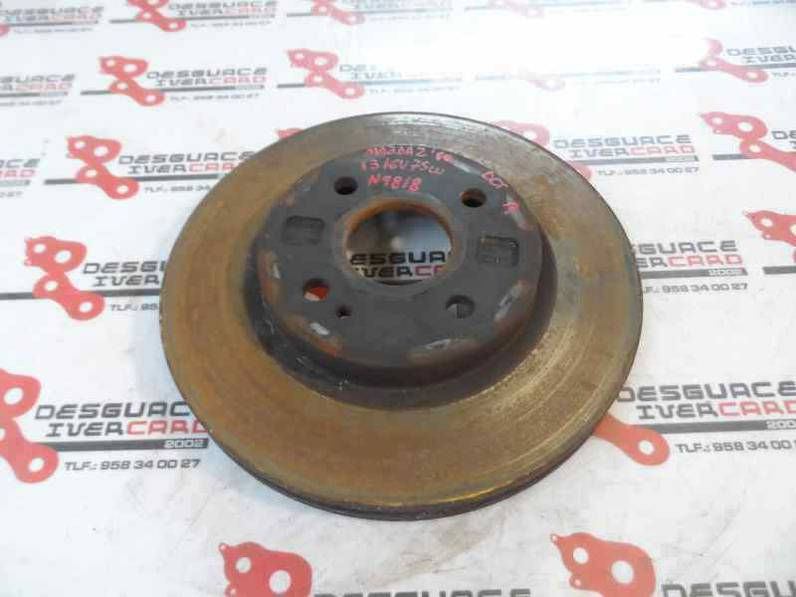DISCO FRENO DELANTERO MAZDA 2 LIM 2010 1.3 16V (75 CV)