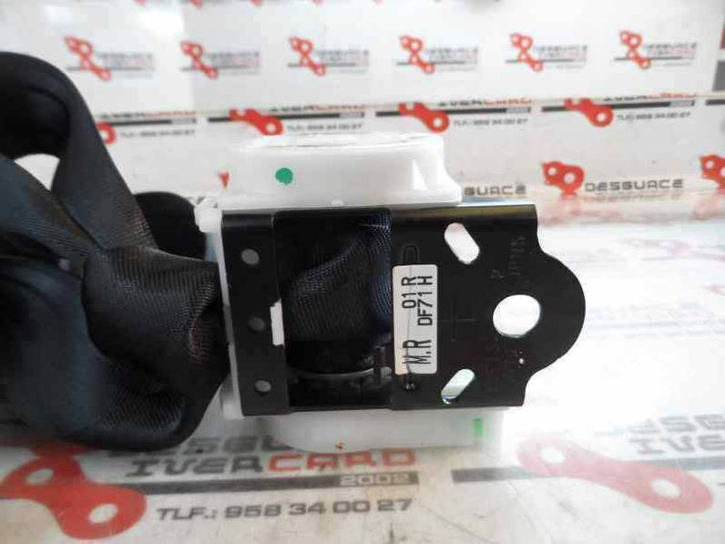CINTURON SEGURIDAD TRASERO DERECHO MAZDA 2 LIM 2010 1.3 16V (75 CV)