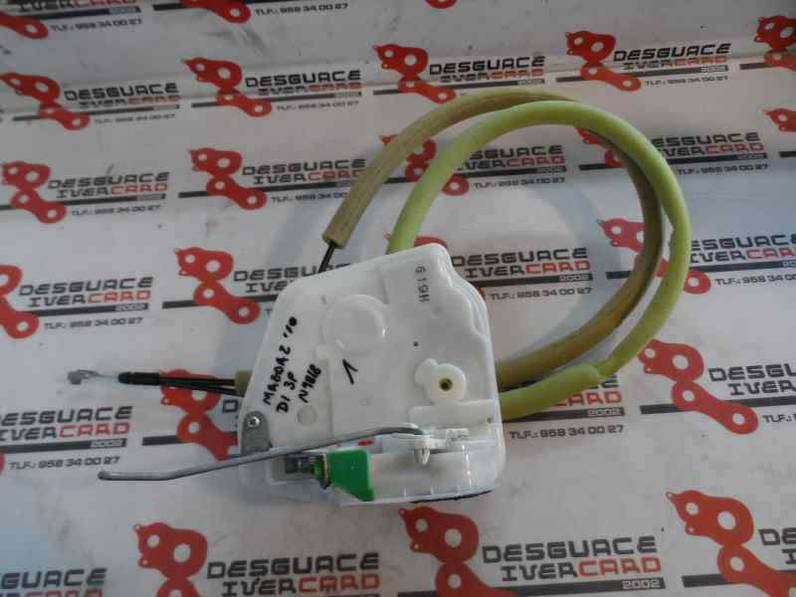 CERRADURA PUERTA DELANTERA IZQUIERDA MAZDA 2 LIM 2010 1.3 16V (75 CV)