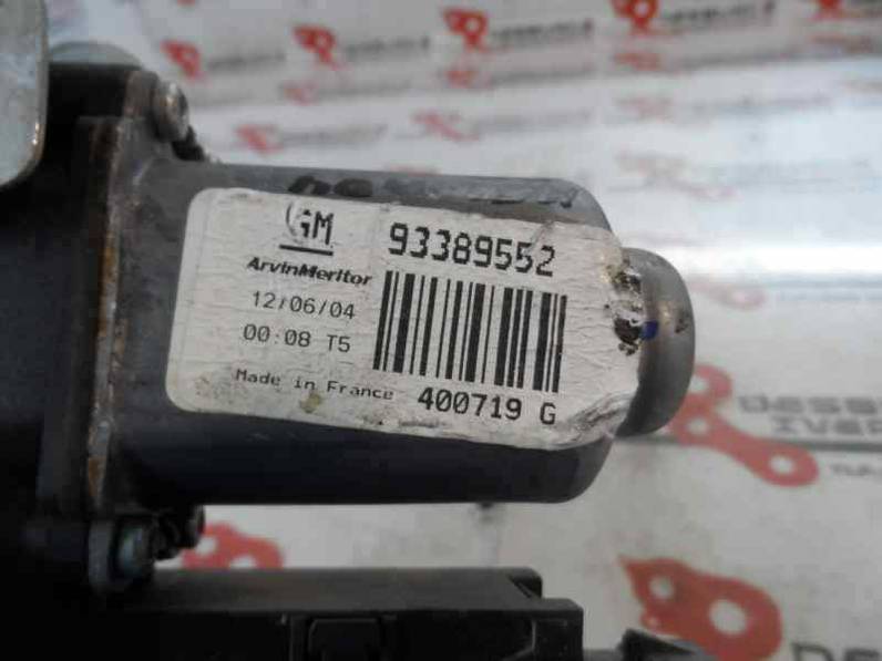 ELEVALUNAS DELANTERO DERECHO OPEL MERIVA 2004 1.7 16V CDTI (101 CV)