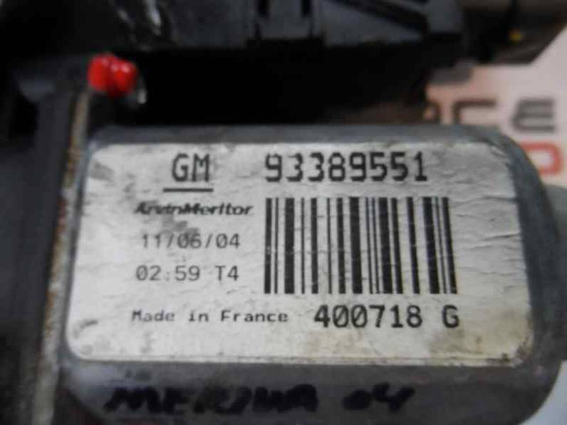 ELEVALUNAS DELANTERO IZQUIERDO OPEL MERIVA 2004 1.7 16V CDTI (101 CV)