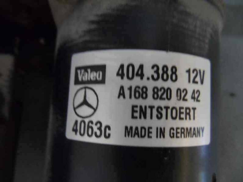 MOTOR LIMPIA DELANTERO MERCEDES CLASE A 2003 1.7 CDI D (95 CV)