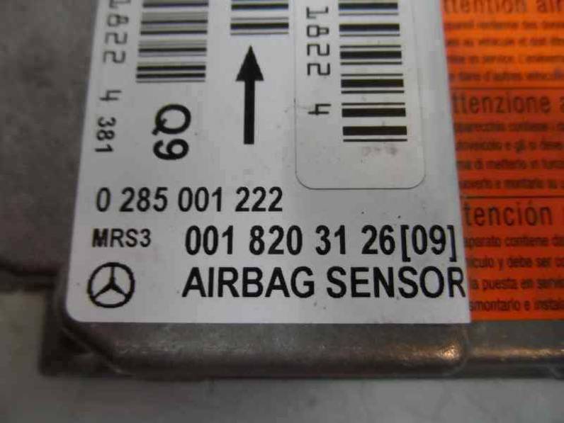 CENTRALITA AIRBAG MERCEDES CLASE A 2003 1.7 CDI D (95 CV)