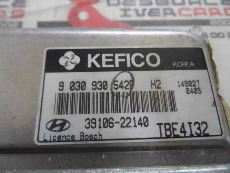 CENTRALITA MOTOR UCE HYUNDAI GETZ 2005 1.3 (86 CV)