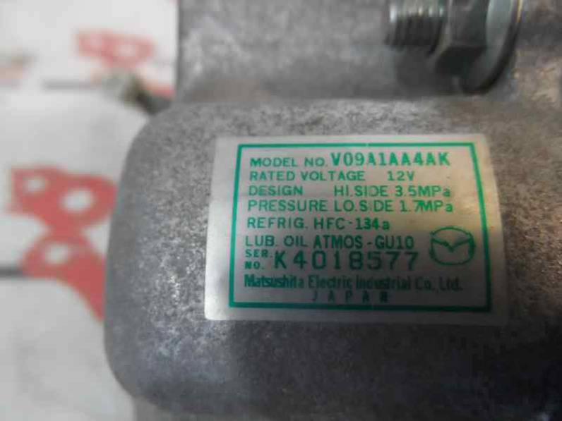 COMPRESOR AIRE ACONDICIONADO MAZDA 2 LIM 2008 1.3 16V