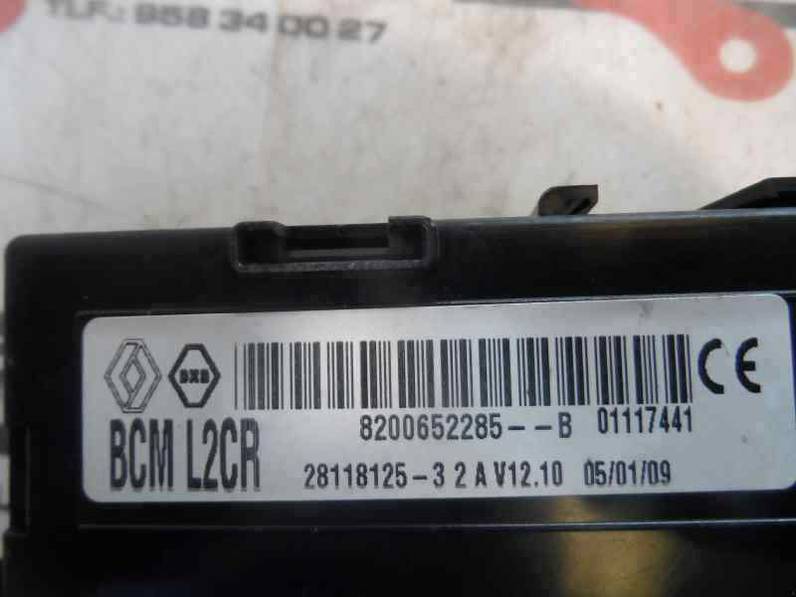 CAJA RELES FUSIBLES RENAULT CLIO III 2009 1.5 DCI D (68 CV)