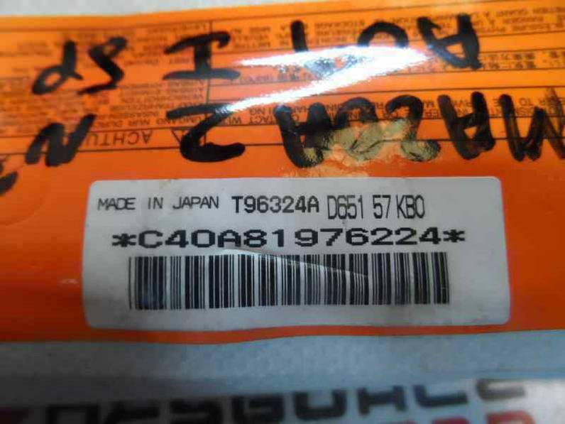 AIRBAG DELANTERO IZQUIERDO MAZDA 2 BERLINA 2009 1.4 D