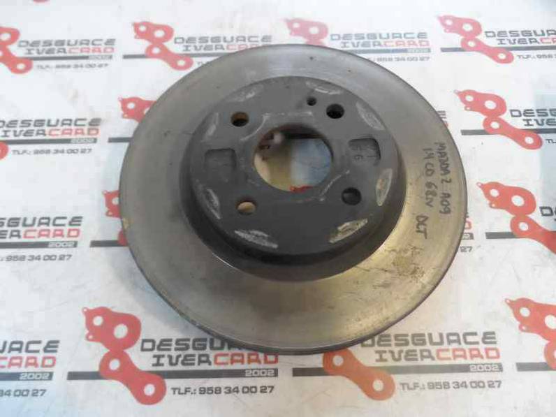 DISCO FRENO DELANTERO MAZDA 2 BERLINA 2009 1.4 D