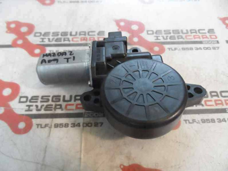 MOTOR ELEVALUNAS TRASERO IZQUIERDO MAZDA 2 BERLINA 2009 1.4 D