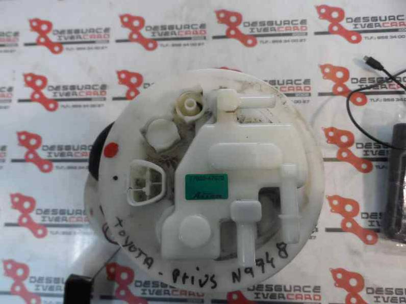 AFORADOR TOYOTA PRIUS 2012 1.8 16V (99 CV)