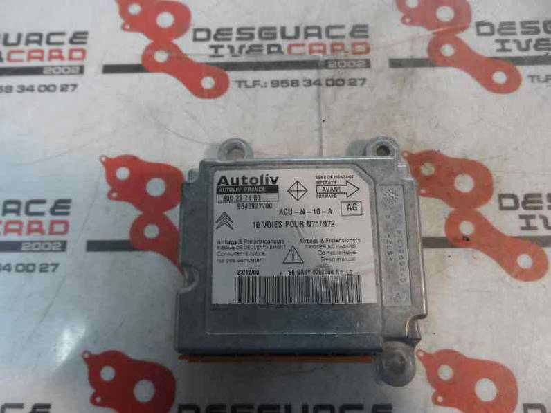 CENTRALITA AIRBAG CITROEN XSARA BERLINA 2001 1.9 D (69 CV)