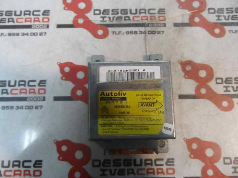 CENTRALITA AIRBAG CITROEN XSARA BERLINA 1999 2.0 HDI (90 CV)