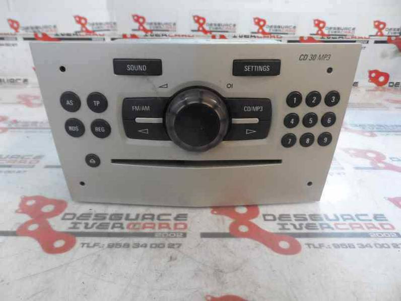 SISTEMA AUDIO RADIO CD OPEL CORSA D 2008 1.3 16V CDTI (75 CV)