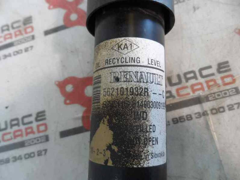 AMORTIGUADOR TRASERO DERECHO DACIA LODGY 2012 1.5 DCI D FAP (90 CV)