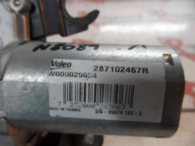 MOTOR LIMPIA TRASERO DACIA LODGY 2012 1.5 DCI D FAP (90 CV)