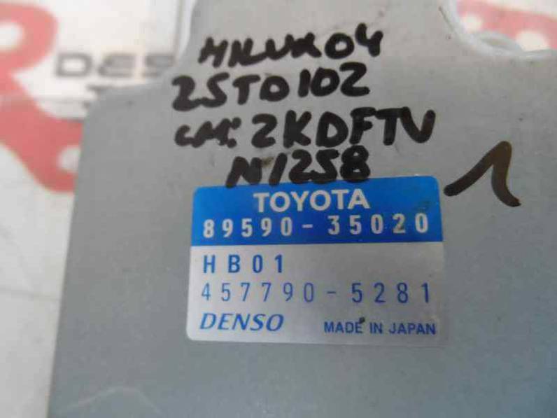 MODULO CONFORT TOYOTA HILUX 2004 2.5 D-4D