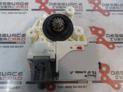 MOTOR ELEVALUNAS TRASERO DERECHO FORD FOCUS LIM 2010 1.8 TDCI TURBODIESEL (116 CV)