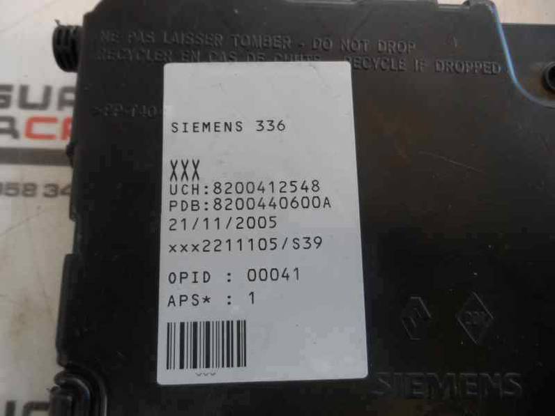 MODULO CONFORT RENAULT MEGANE II BERLINA 5P 2006 1.5 DCI D (106 CV)