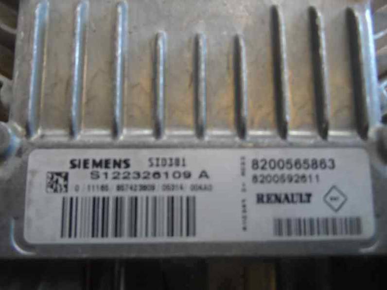 CENTRALITA MOTOR UCE RENAULT MEGANE II BERLINA 5P 2006 1.5 DCI D (106 CV)