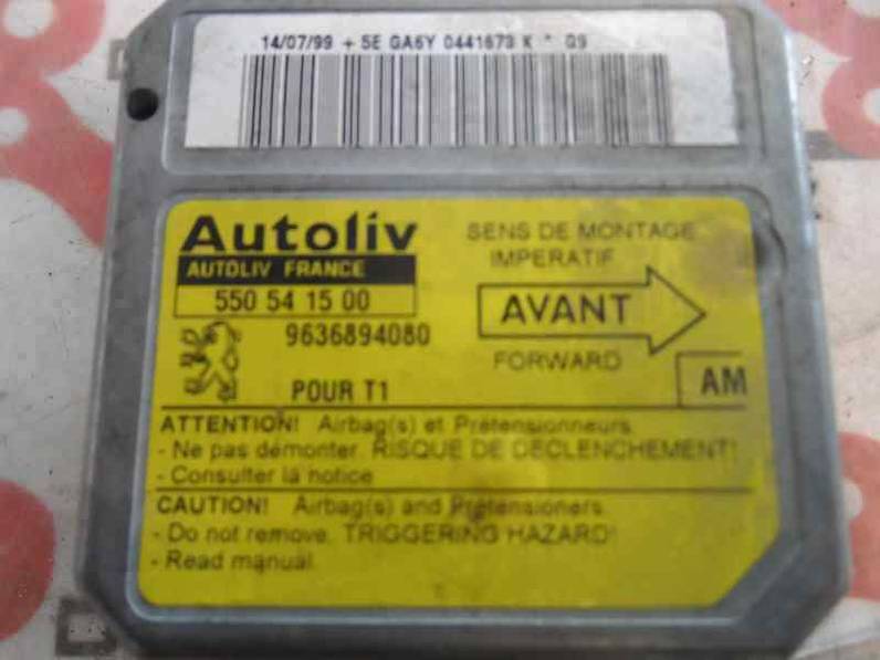 CENTRALITA AIRBAG PEUGEOT 206 BERLINA 1999 1.9 D (69 CV)